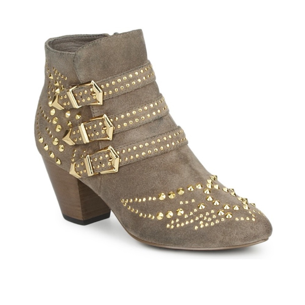 ASH Joyce suede Leather Booties Size 36